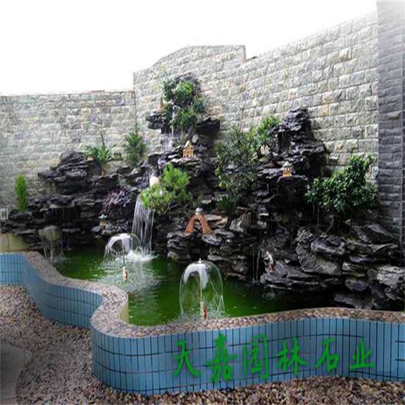 株洲小庭院水景设计